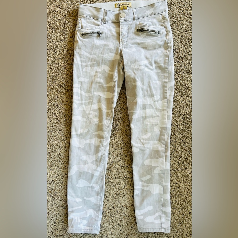 Democracy Camo Cropped Jeans